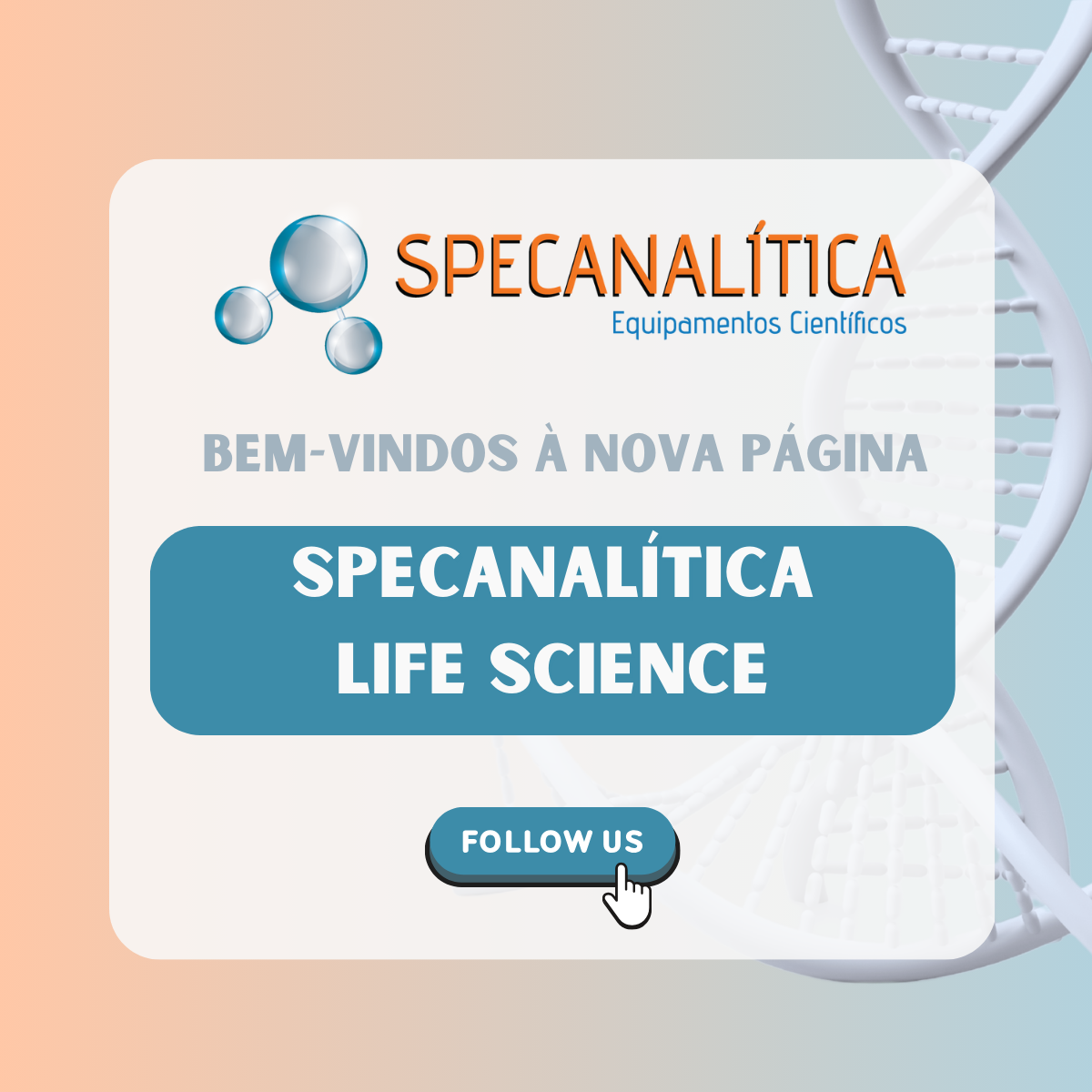 Nova página Specanalítica Life Science