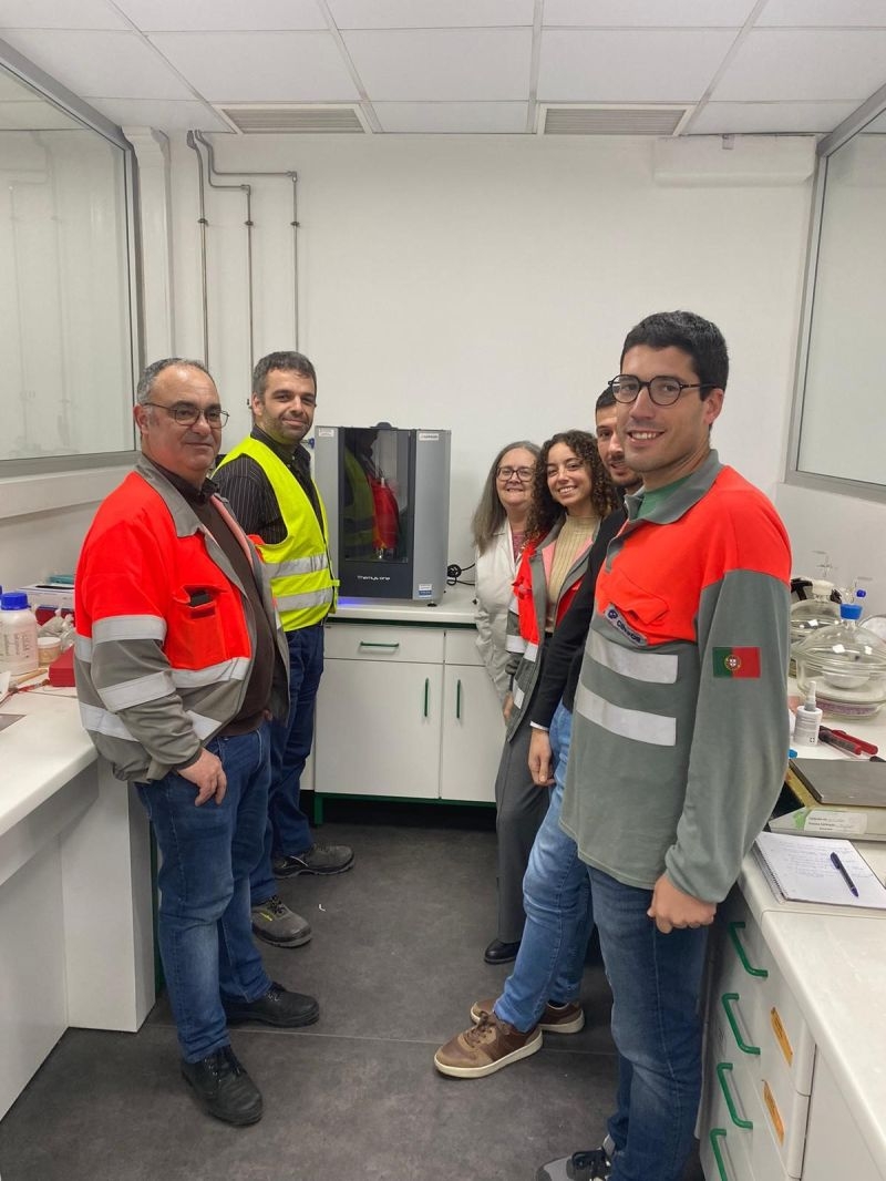 Instalação de um Themys One na Cimpor!